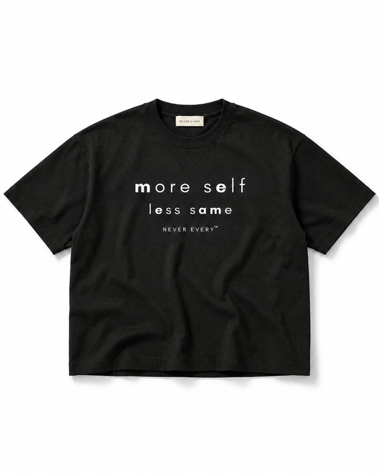 THE MORE SELF LESS SAME